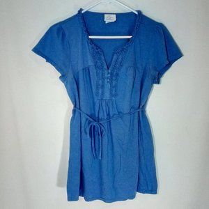 Oh Baby by Motherhood String Tie Ruffles &…